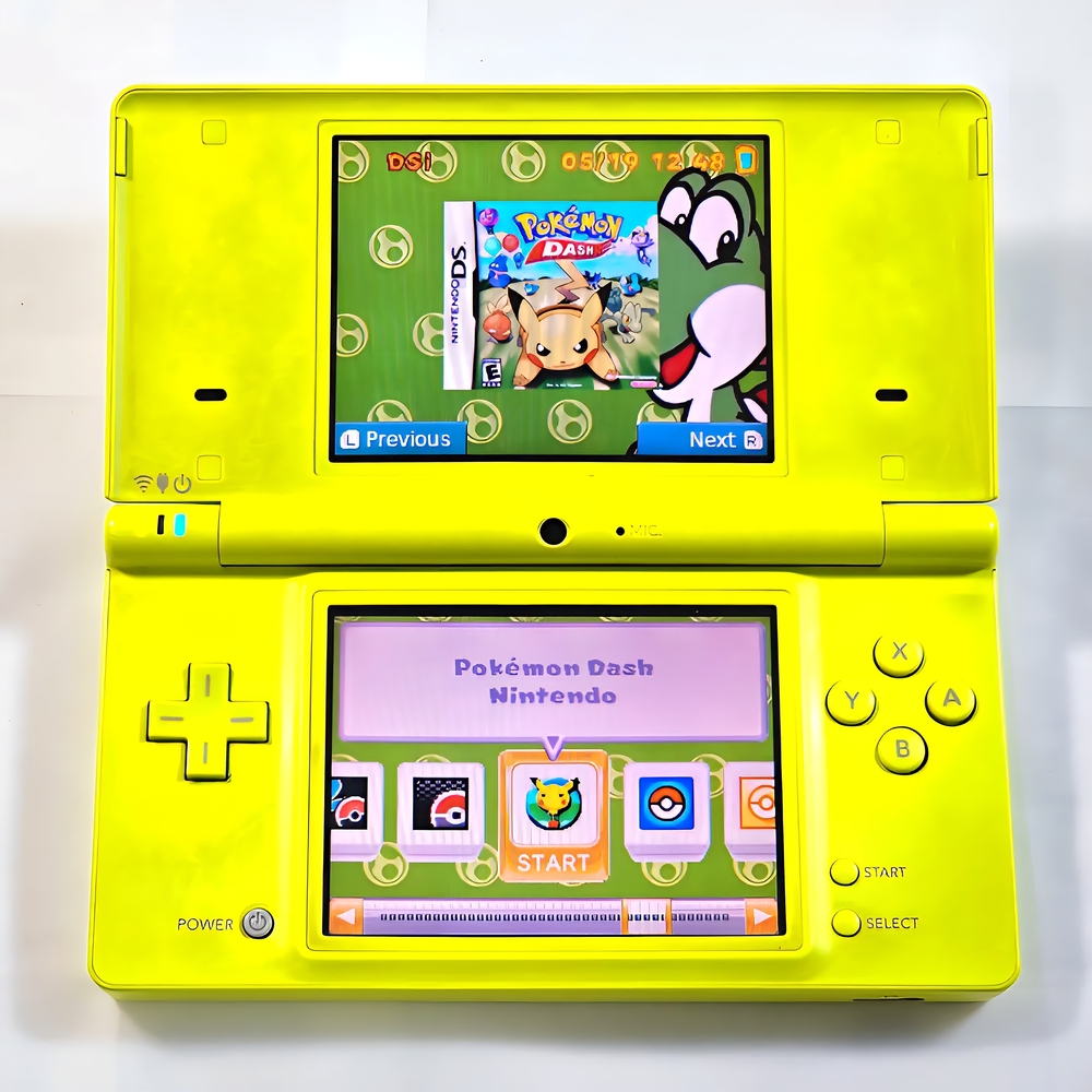 Nintendo DSi Lime Green Handheld Console | Plug & Play | Accessories & Content